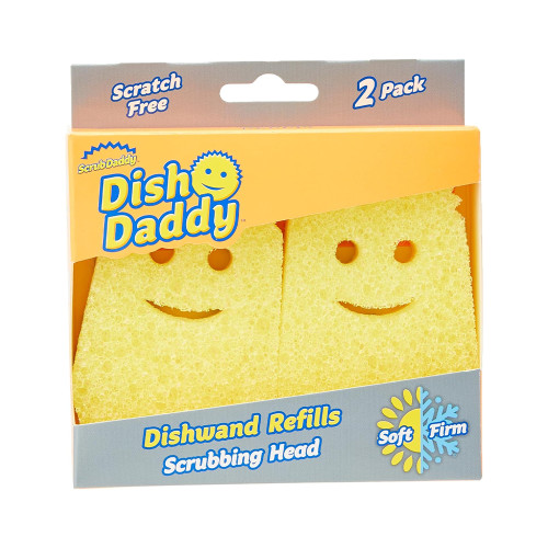 Запасные головки для щеток для мытья посуды Scrub Daddy,  DISH DADDY, 2 шт